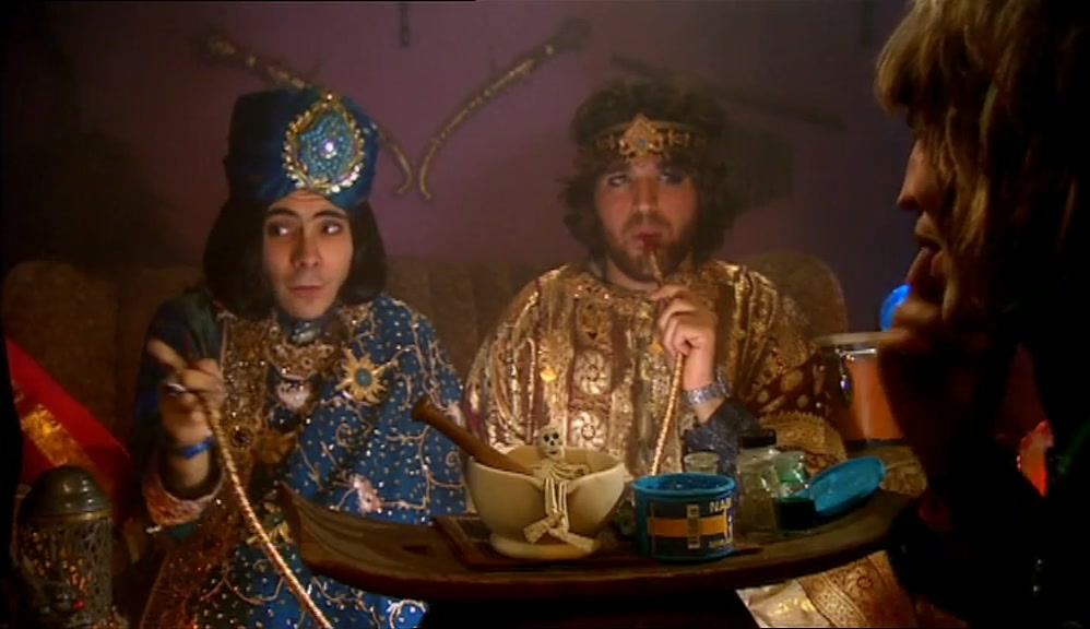 - THERE'S A MIRROR JUST THERE. - THANKS, NABOO. 