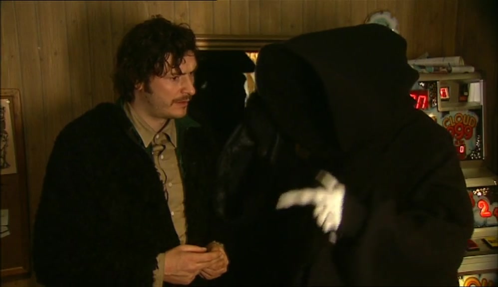 - THE GEEZER WITH THE FAB HAIRDO? - YEAH. 