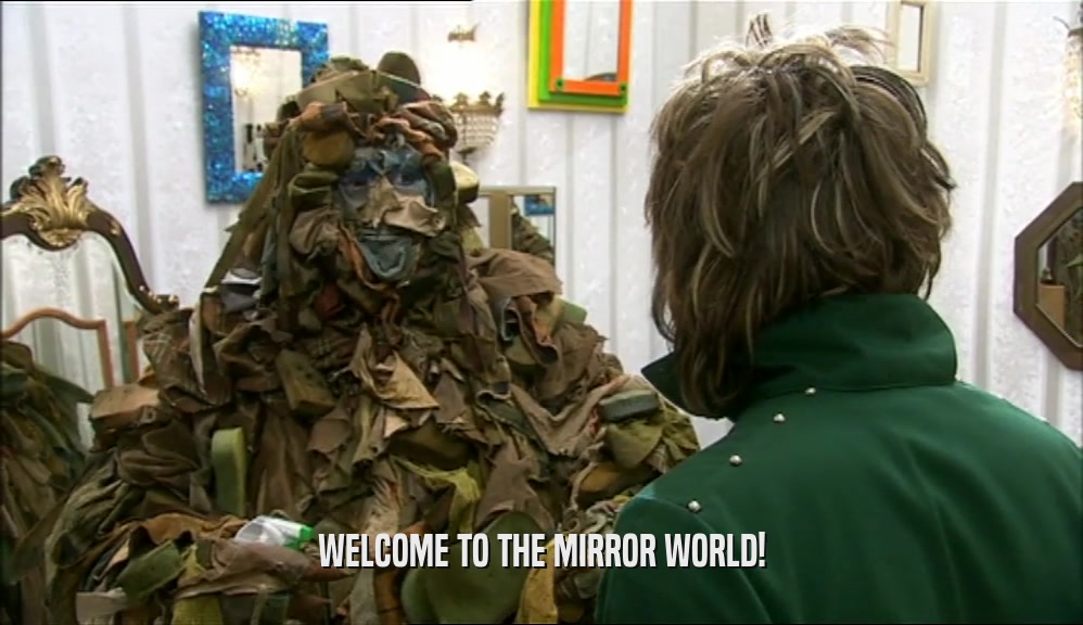 WELCOME TO THE MIRROR WORLD!  