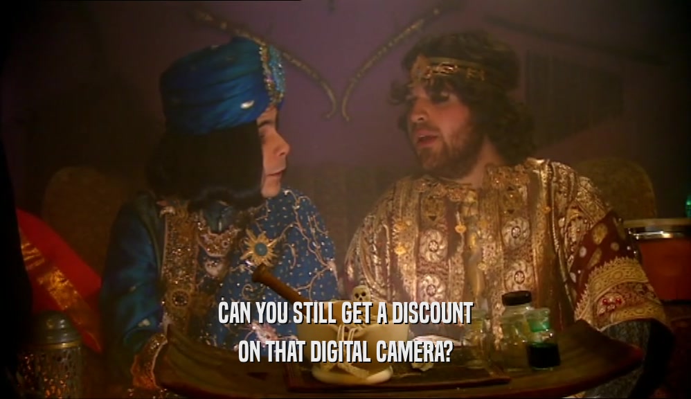CAN YOU STILL GET A DISCOUNT ON THAT DIGITAL CAMERA? 