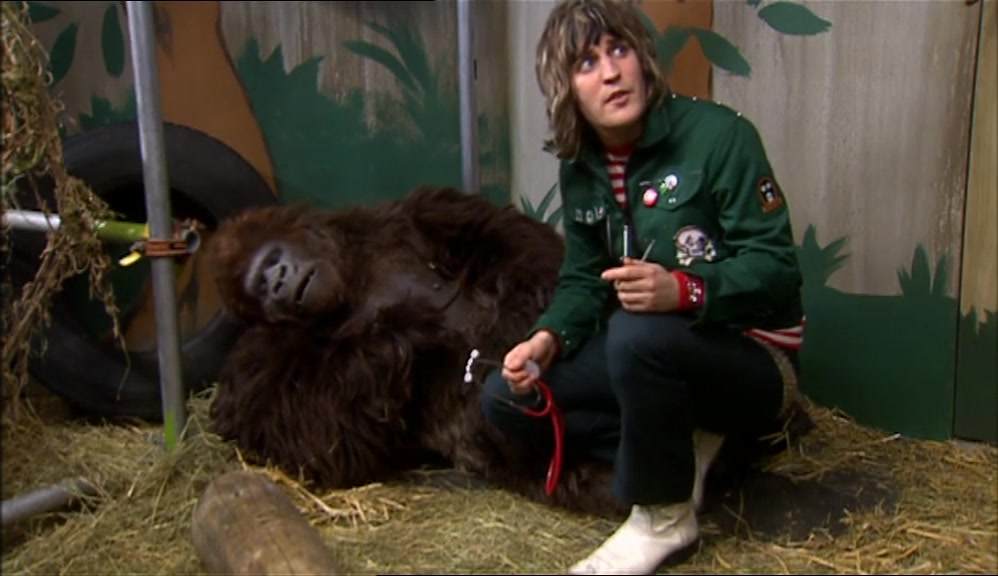 BOLLO'S NOT WELL. HE DON'T WANT TO HEAR THAT BLEAK IMAGERY. HE'S GOT A FEVER. 