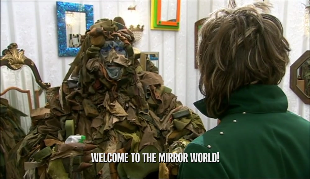 WELCOME TO THE MIRROR WORLD!  
