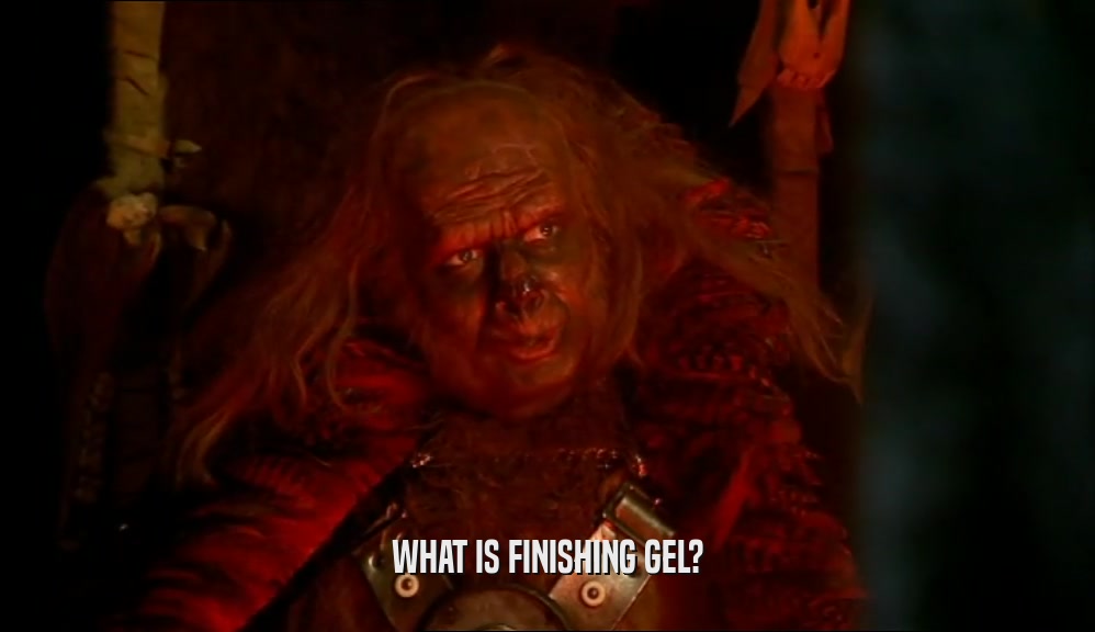 WHAT IS FINISHING GEL?  