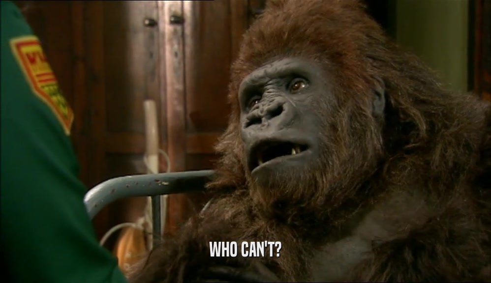 WHO CAN'T?  