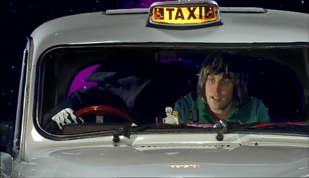 - THIS IS YOU, HERE, MATE. - OH, GREAT. CAN YOU WAIT FOR US? 