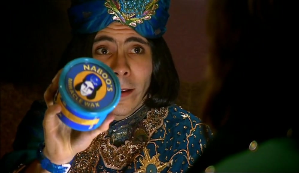 PUT THIS IN YOUR HAIR AND IT'LL MAKE EACH FOLLICLE AS STRONG AS A HORSE'S LEG. 
