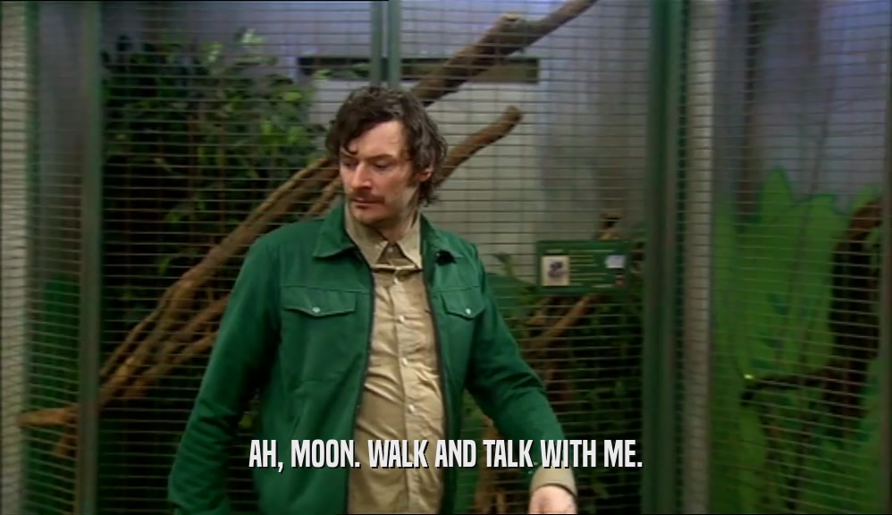 AH, MOON. WALK AND TALK WITH ME.  
