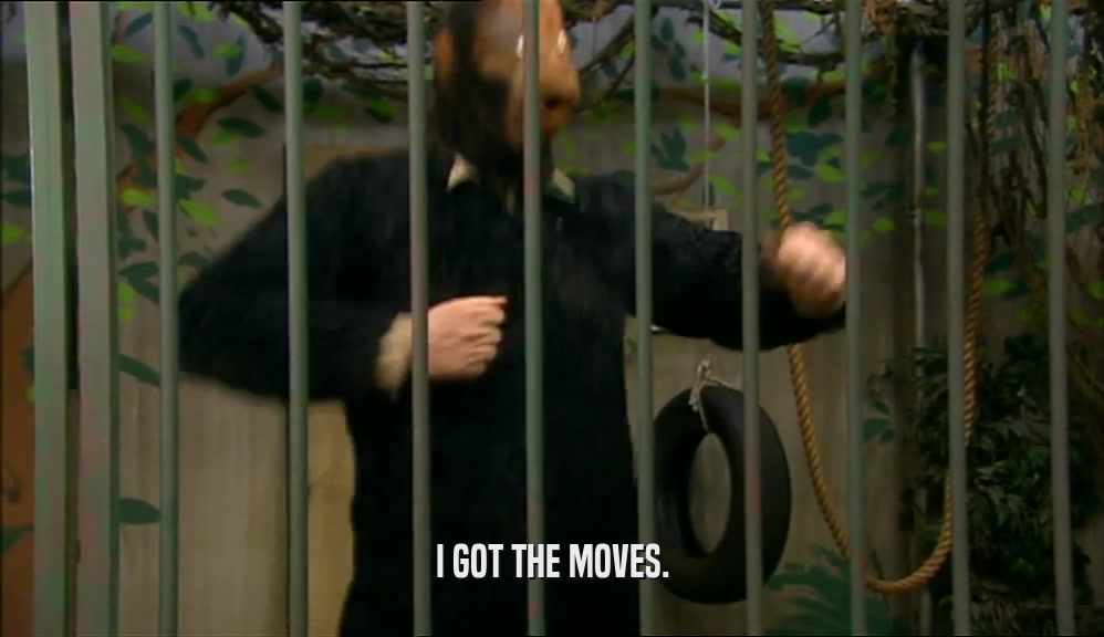 I GOT THE MOVES.  