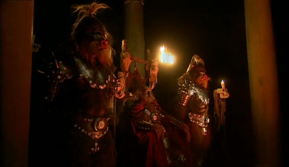 ENOUGH. NOW YOU SHALL BURN. YOU AND YOUR WIFE WITH THE RIDICULOUS HAIR. 