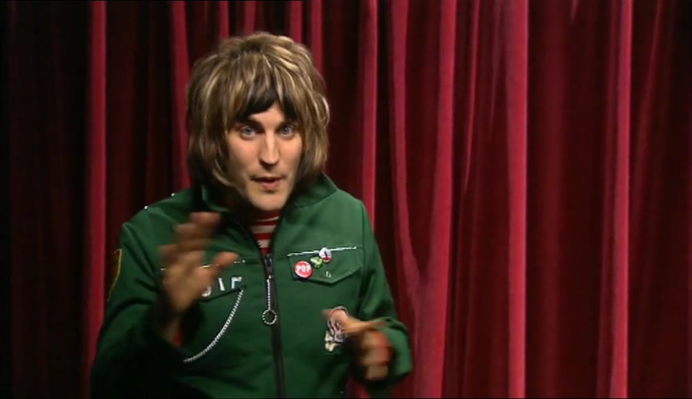 BASICALLY, HE'S GONNA BE DOING THIS THROUGHOUT THE SHOW, 