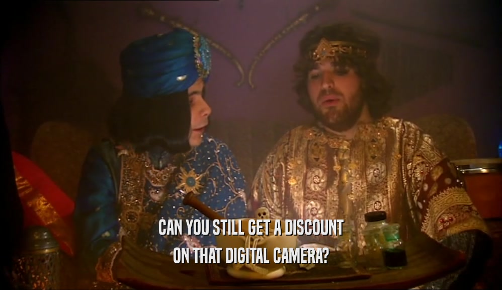 CAN YOU STILL GET A DISCOUNT ON THAT DIGITAL CAMERA? 