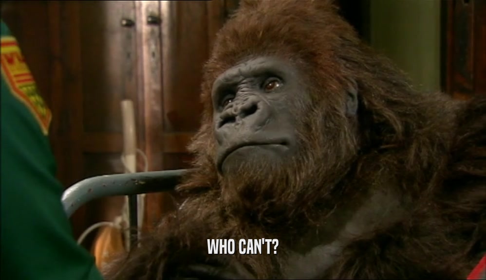 WHO CAN'T?  