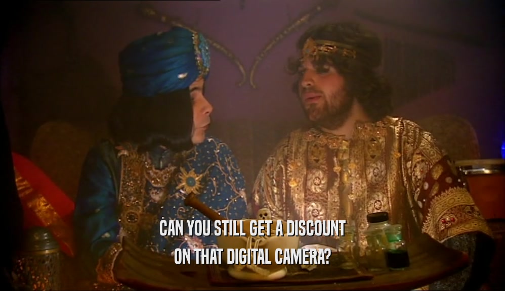 CAN YOU STILL GET A DISCOUNT ON THAT DIGITAL CAMERA? 