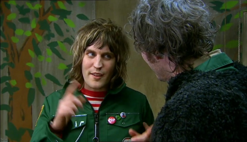 - I'VE BEEN TAKEN BEFORE MY TIME.
 - NO, THE STUFF ABOUT THE HAIR.
 