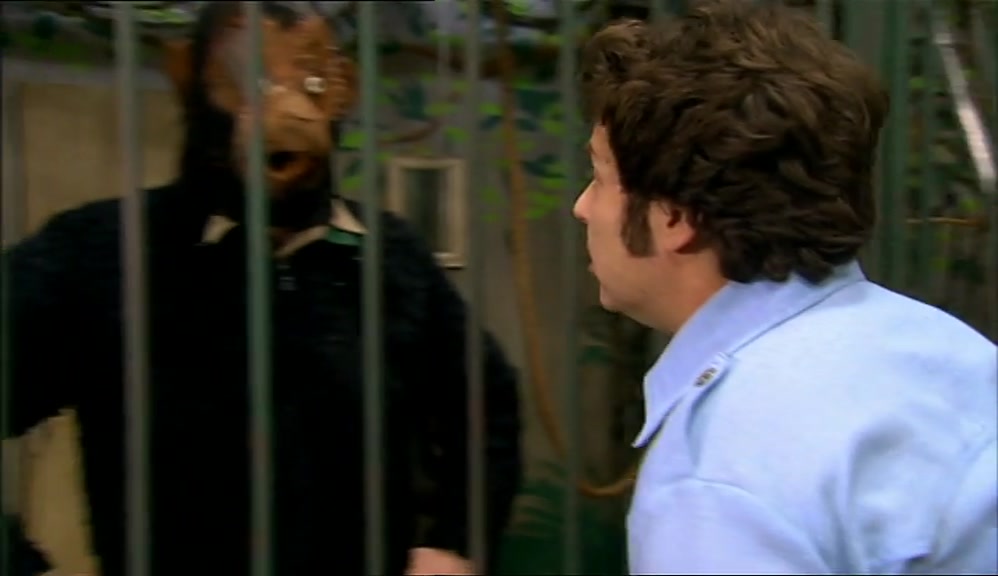 WHAT? YOU WANTED AN APE, I GAVE YOU AN APE. A REAL APE. 