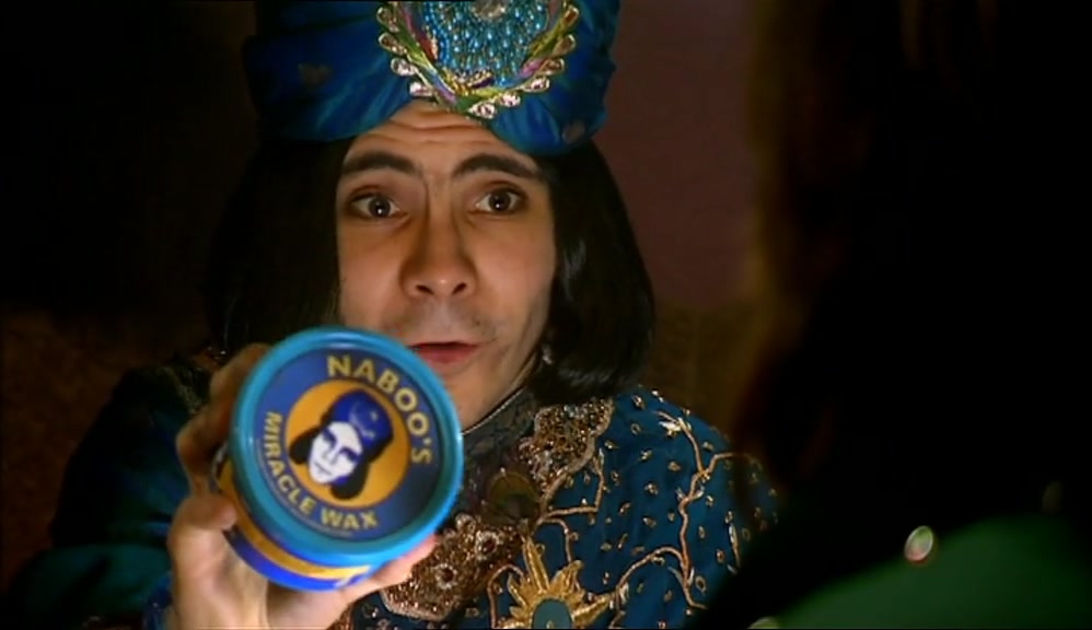 PUT THIS IN YOUR HAIR AND IT'LL MAKE EACH FOLLICLE AS STRONG AS A HORSE'S LEG. 