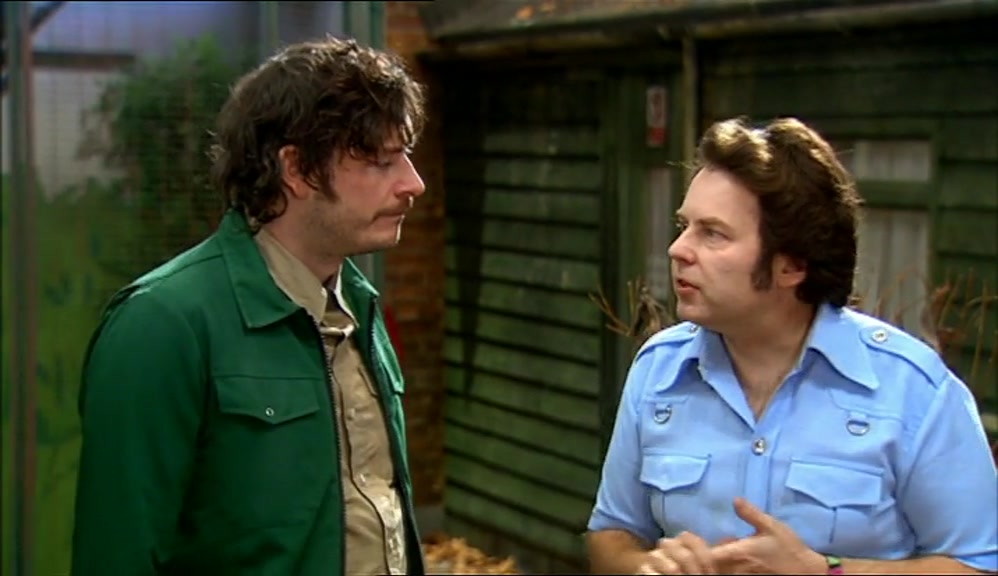 IT'S TO DO WITH THE LITTLE MAN, THE SQUASHED-IN FRENCH MAN. 