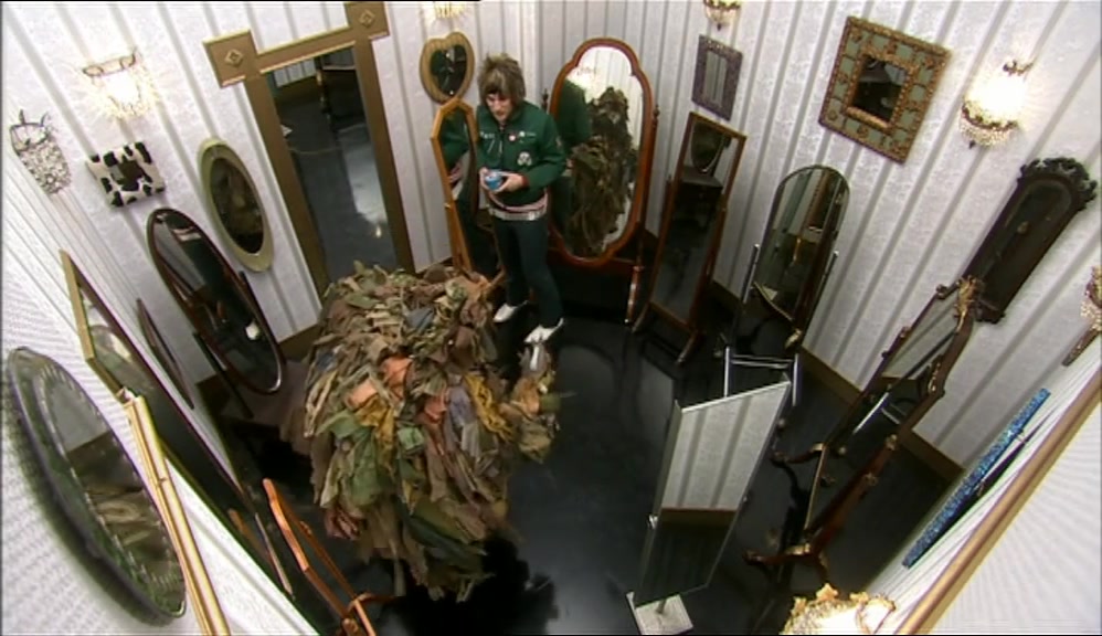 WITH NOTHING BUT YOUR OWN REFLECTION FOR COMPANY. 