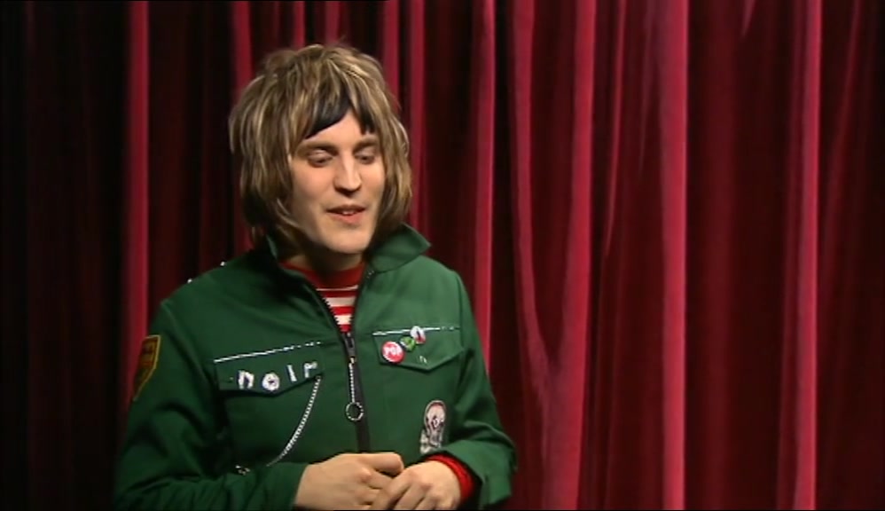 BASICALLY, HE'S GONNA BE DOING THIS THROUGHOUT THE SHOW, 