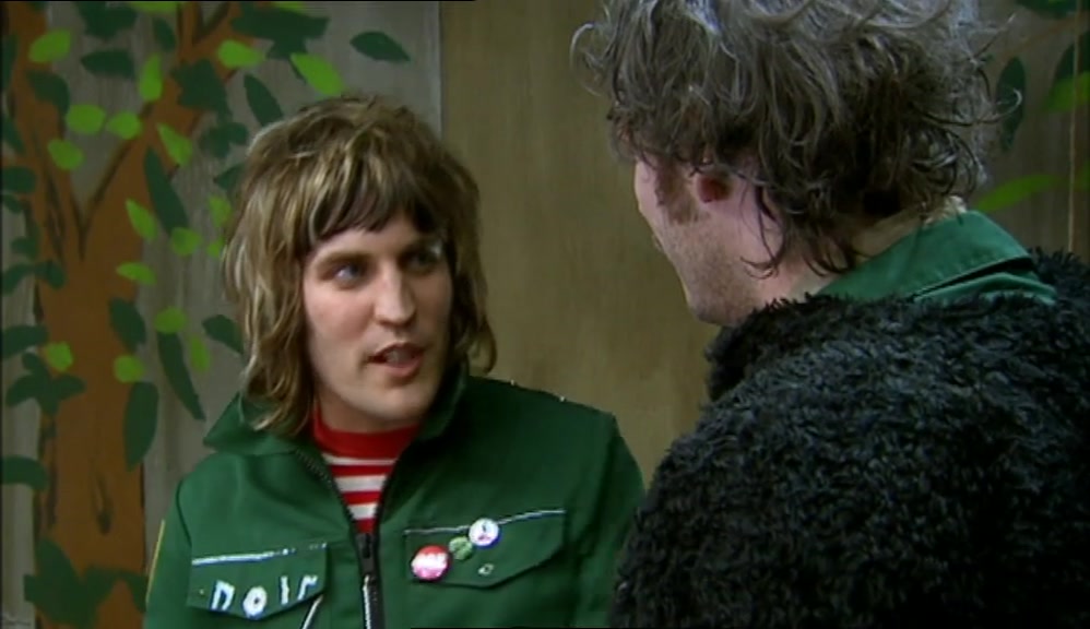- WHAT'S THAT? - I THOUGHT I COULD PUT MY HAND THROUGH. 