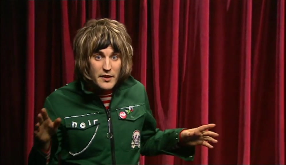 BASICALLY, HE'S GONNA BE DOING THIS THROUGHOUT THE SHOW, 