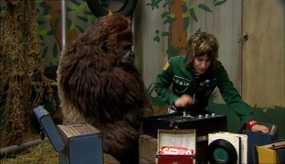 I'VE GOT HIS OLD RECORDS HERE.  
