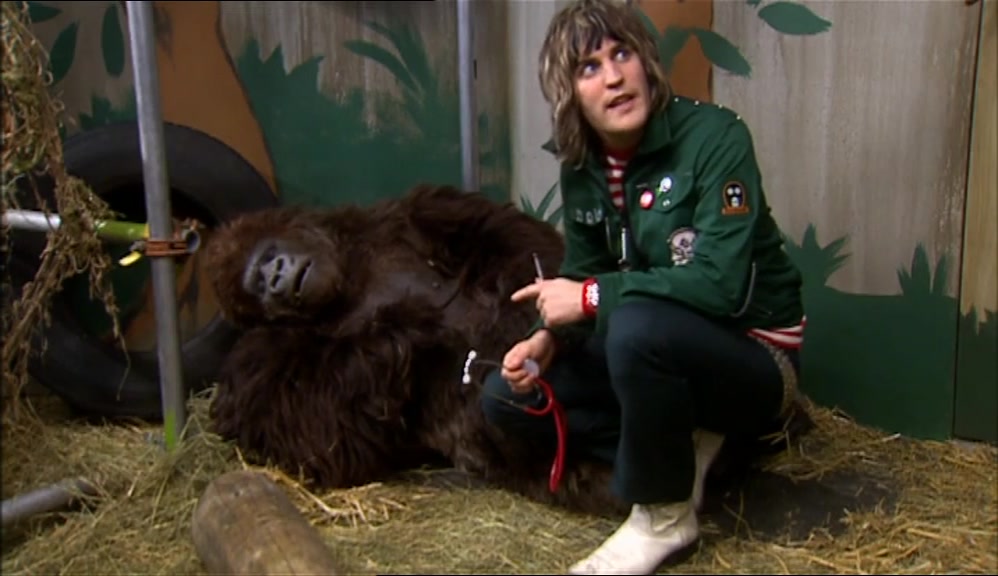 BOLLO'S NOT WELL. HE DON'T WANT TO HEAR THAT BLEAK IMAGERY. HE'S GOT A FEVER. 