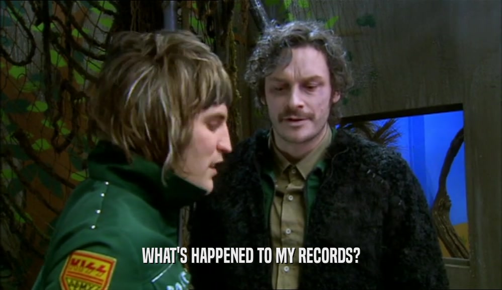 WHAT'S HAPPENED TO MY RECORDS?
  