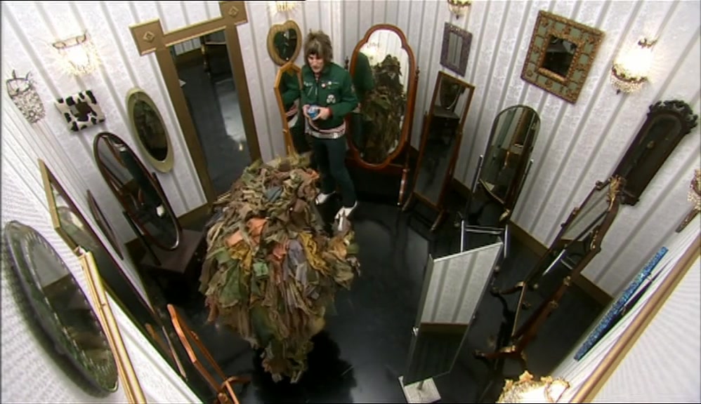 WITH NOTHING BUT YOUR OWN REFLECTION FOR COMPANY. 