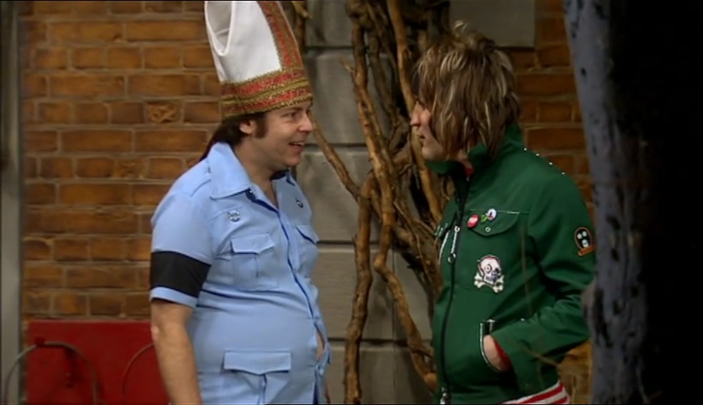 - HEY, VINCE. I'M A PRIEST. - COULDN'T YOU GET A REAL PRIEST? 