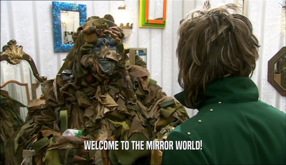 WELCOME TO THE MIRROR WORLD!  