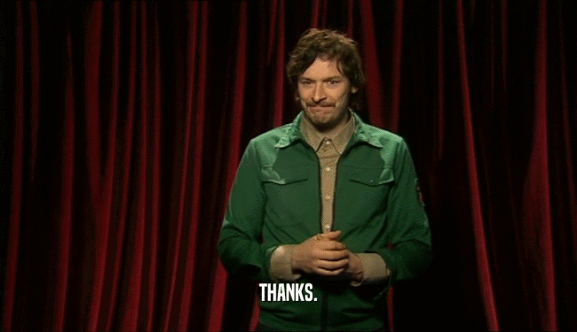 THANKS.  