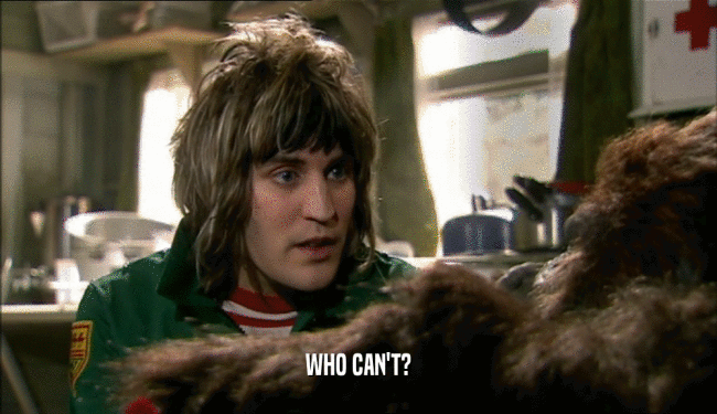 WHO CAN'T?  