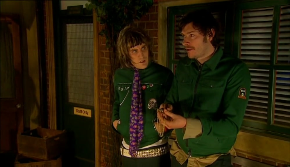 SHUT DOWN TEN YEARS AGO. TOMMY DISAPPEARED TEN YEARS AGO. NECKLACE... 