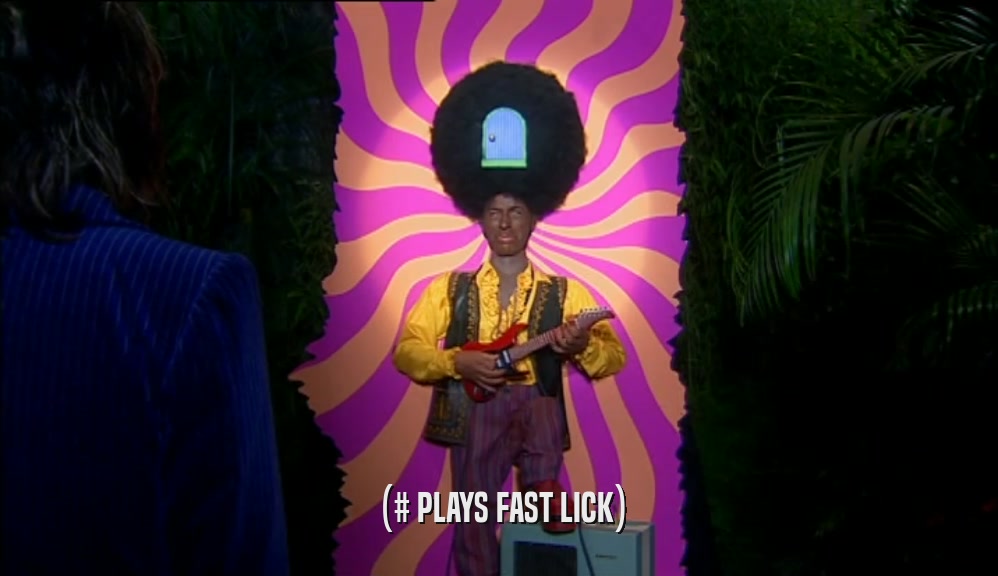 (# PLAYS FAST LICK)  