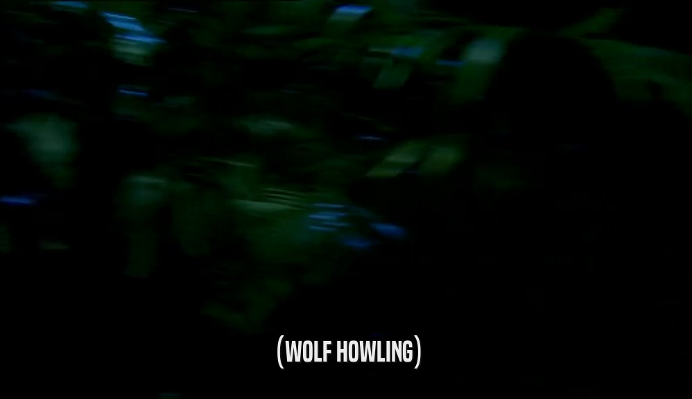 (WOLF HOWLING)  