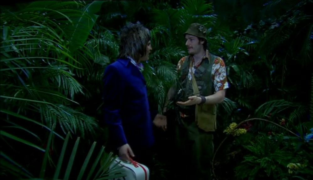 YOU CAN'T GO IN THE JUNGLE DRESSED LIKE A CAMDEN LEISURE PIRATE. 