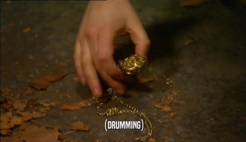 (DRUMMING)  
