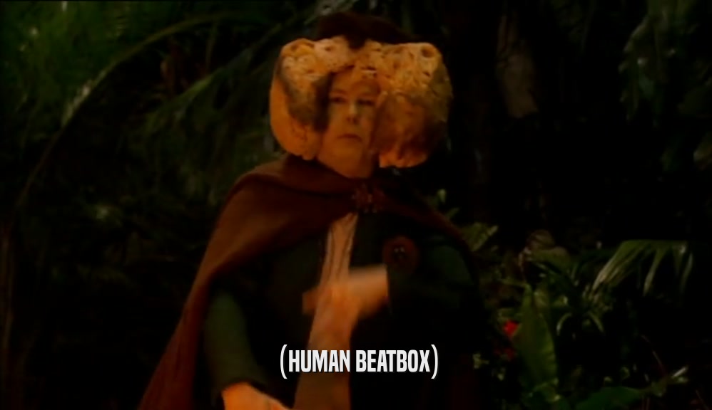 (HUMAN BEATBOX)  