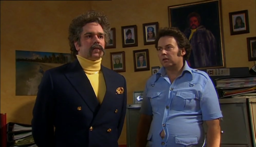 - BAINBRIDGE, YOU'RE ACTING CRAZY. - I AM ACTING CRAZY. 