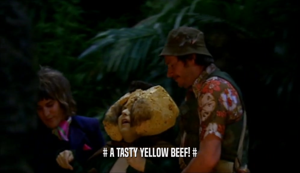 # A TASTY YELLOW BEEF! #  