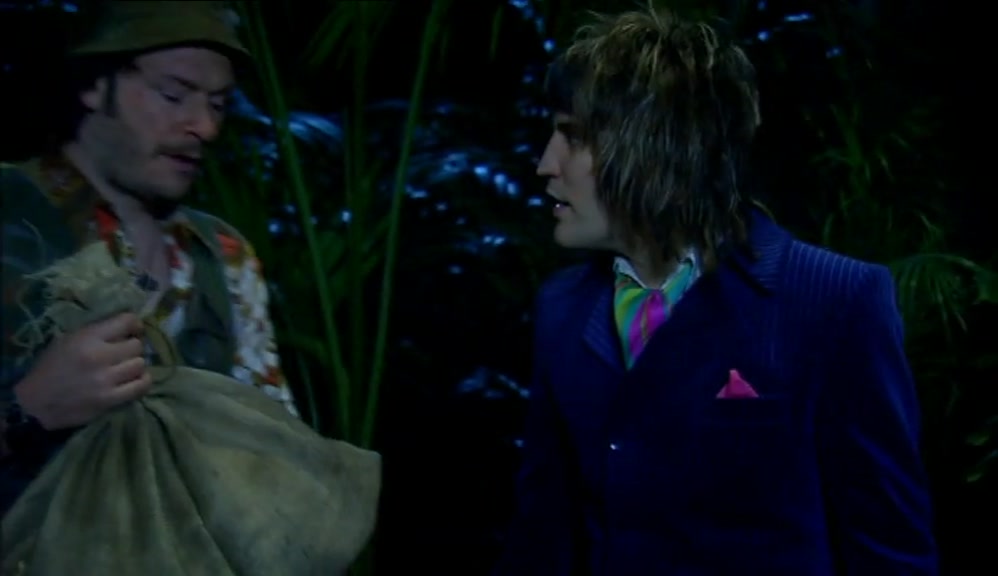- HAVE YOU DONE IT? - HE'S IN HERE. DON'T PROD HIM. 