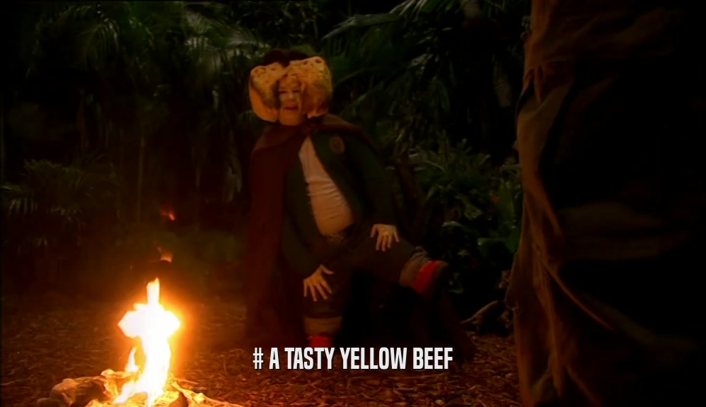# A TASTY YELLOW BEEF  