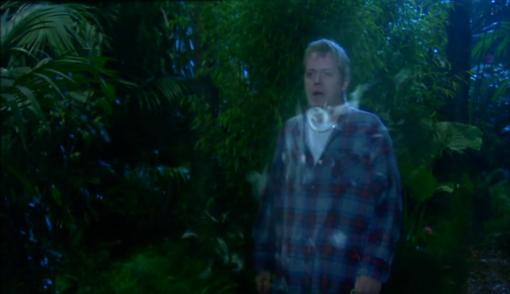 OH, NO. NOT YOU AGAIN, MATE. I TOLD YOU, I'M A LOCKSMITH. 