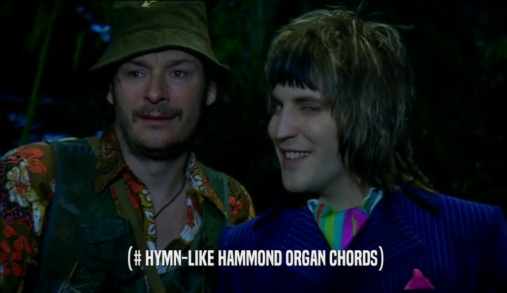 (# HYMN-LIKE HAMMOND ORGAN CHORDS)  