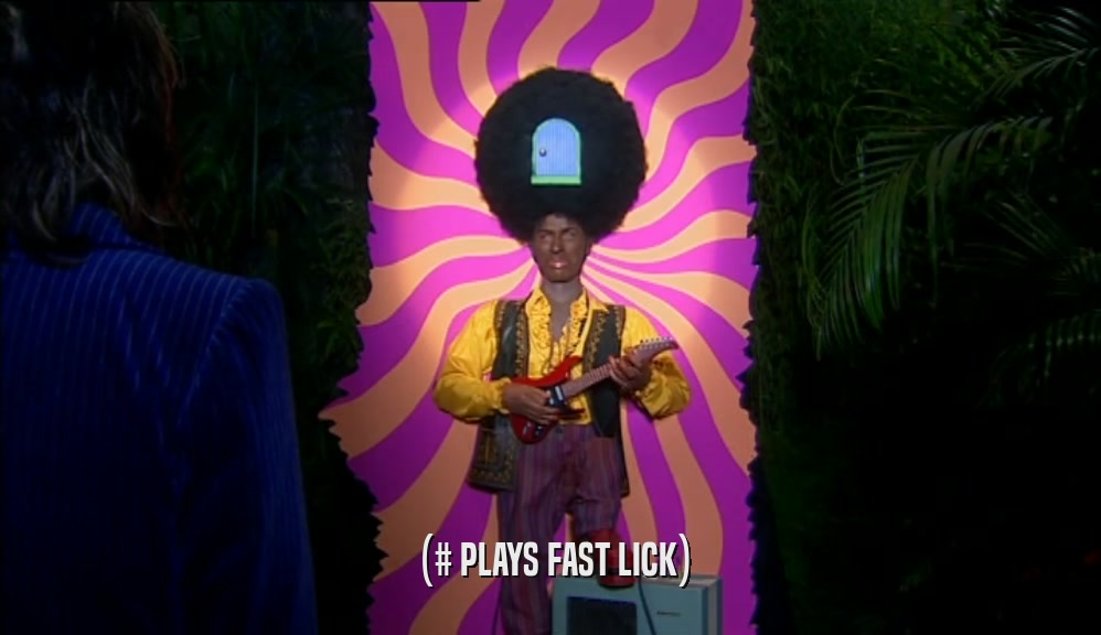 (# PLAYS FAST LICK)  