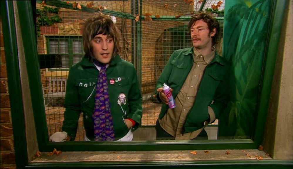 EVERYONE KNOWS HE FELL IN THE OCELOT PIT.  