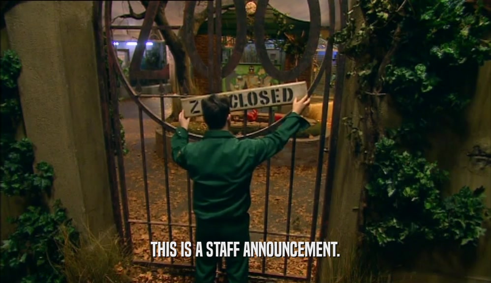 THIS IS A STAFF ANNOUNCEMENT.  