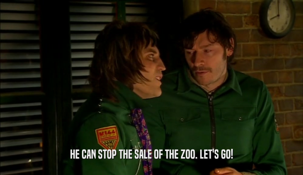 HE CAN STOP THE SALE OF THE ZOO. LET'S GO!  