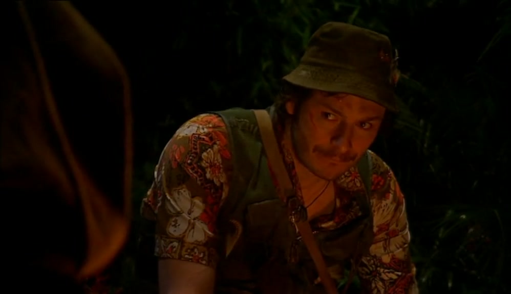 ONLY TWO KINDS OF PEOPLE VENTURE THIS FAR INTO THE DEPTHS OF THE JUNGLE. 